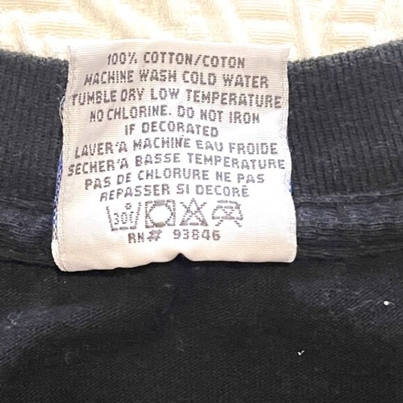 Betty Boop Hug Kisses Shirt Black Large Pink Lips Gildan Heavyweight VTG Cartoon - Picture 8 of 8